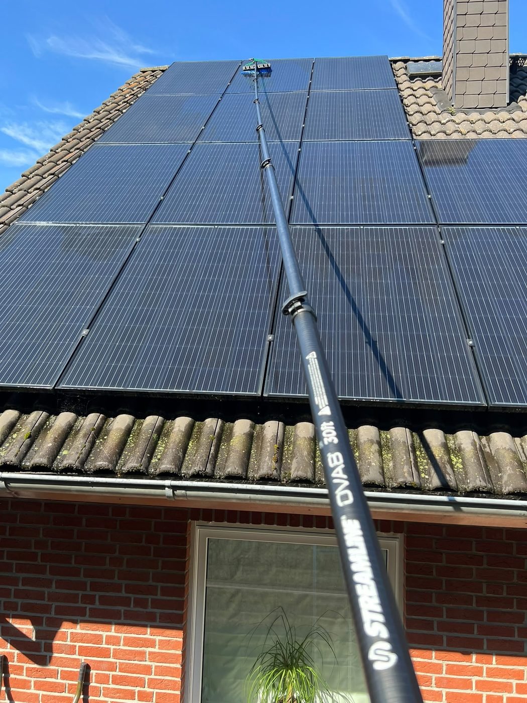 Photovoltaik-Reinigung