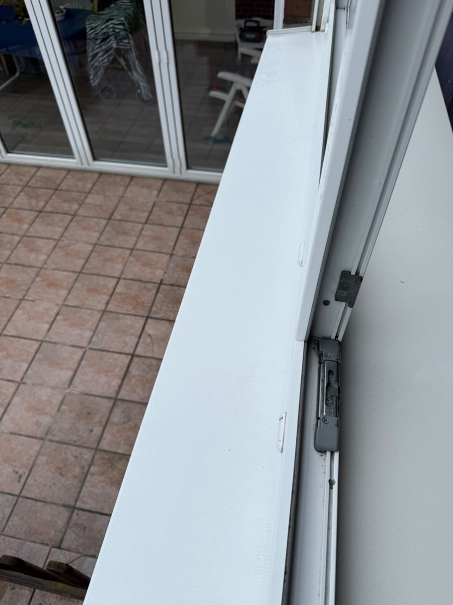 Fensterbank und Rahmen außen – nachher