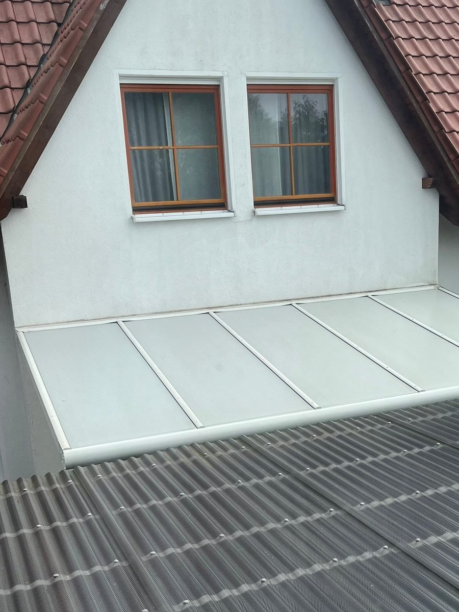 Terrassendach am Einfamilienhaus – nachher